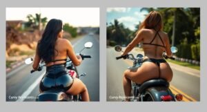 Sitting on Bikes, Motorbikes, and more